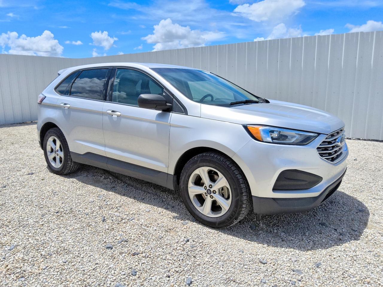 2019 Ford Edge Se Silver vin: 2FMPK3G94KBC64236