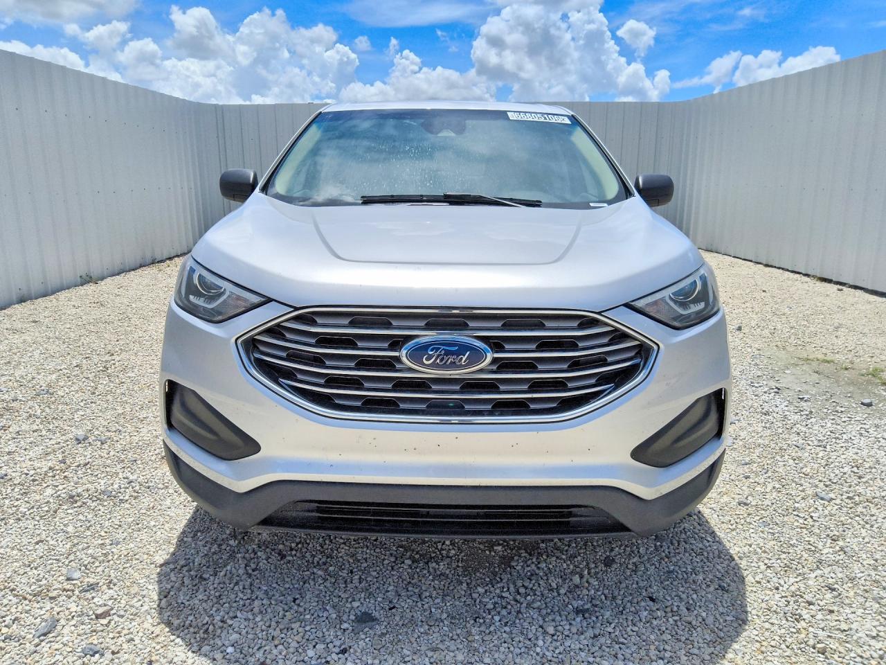 2019 Ford Edge Se Silver vin: 2FMPK3G94KBC64236
