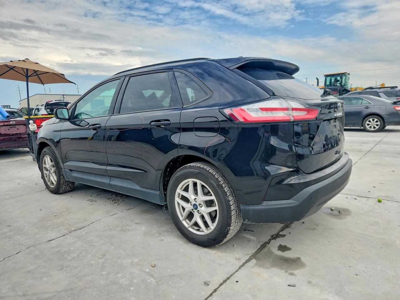 2021 Ford Edge Se Black vin: 2FMPK3G97MBA19255