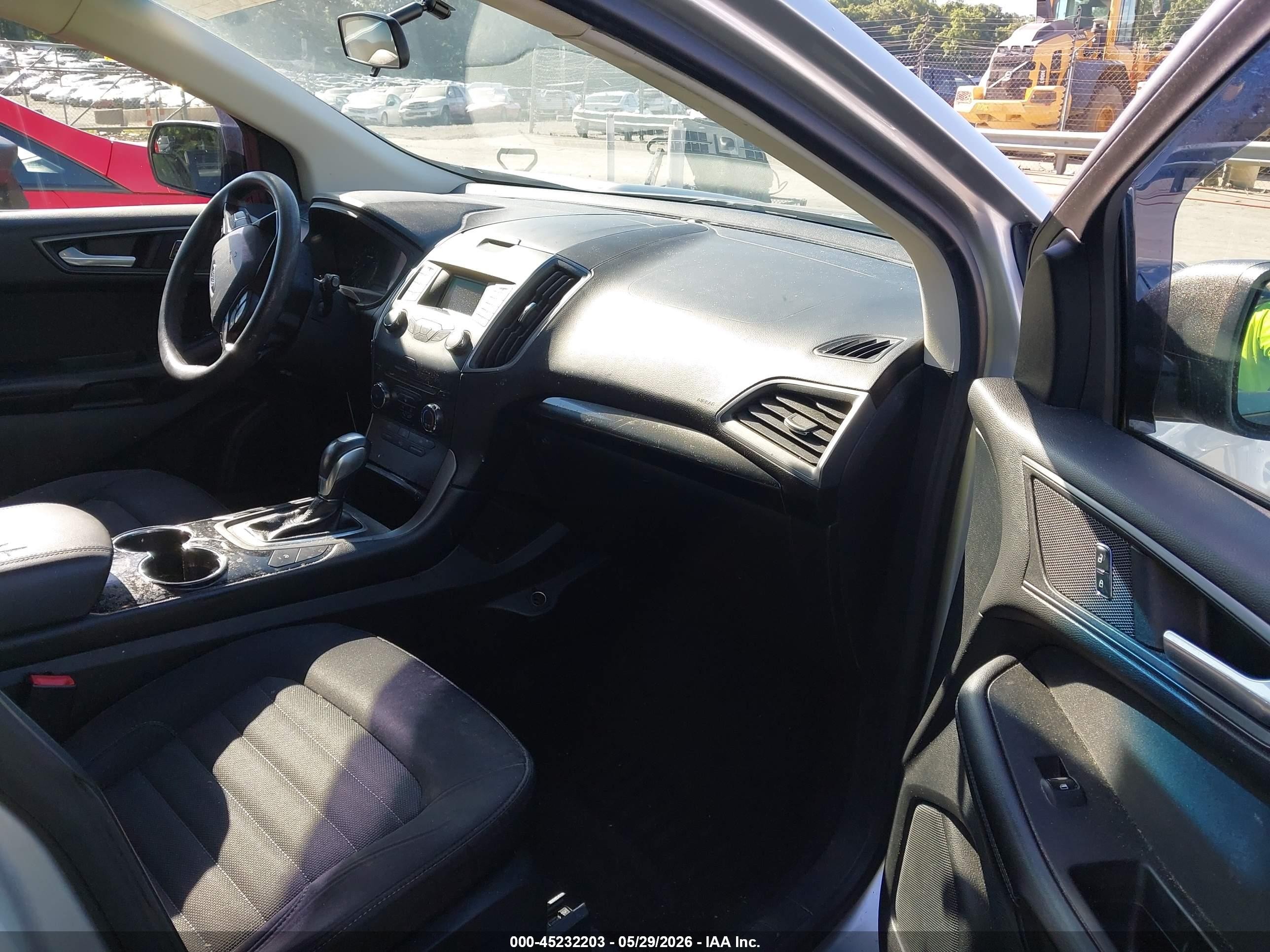 2016 Ford Edge Se Серебряный vin: 2FMPK3G98GBC49455