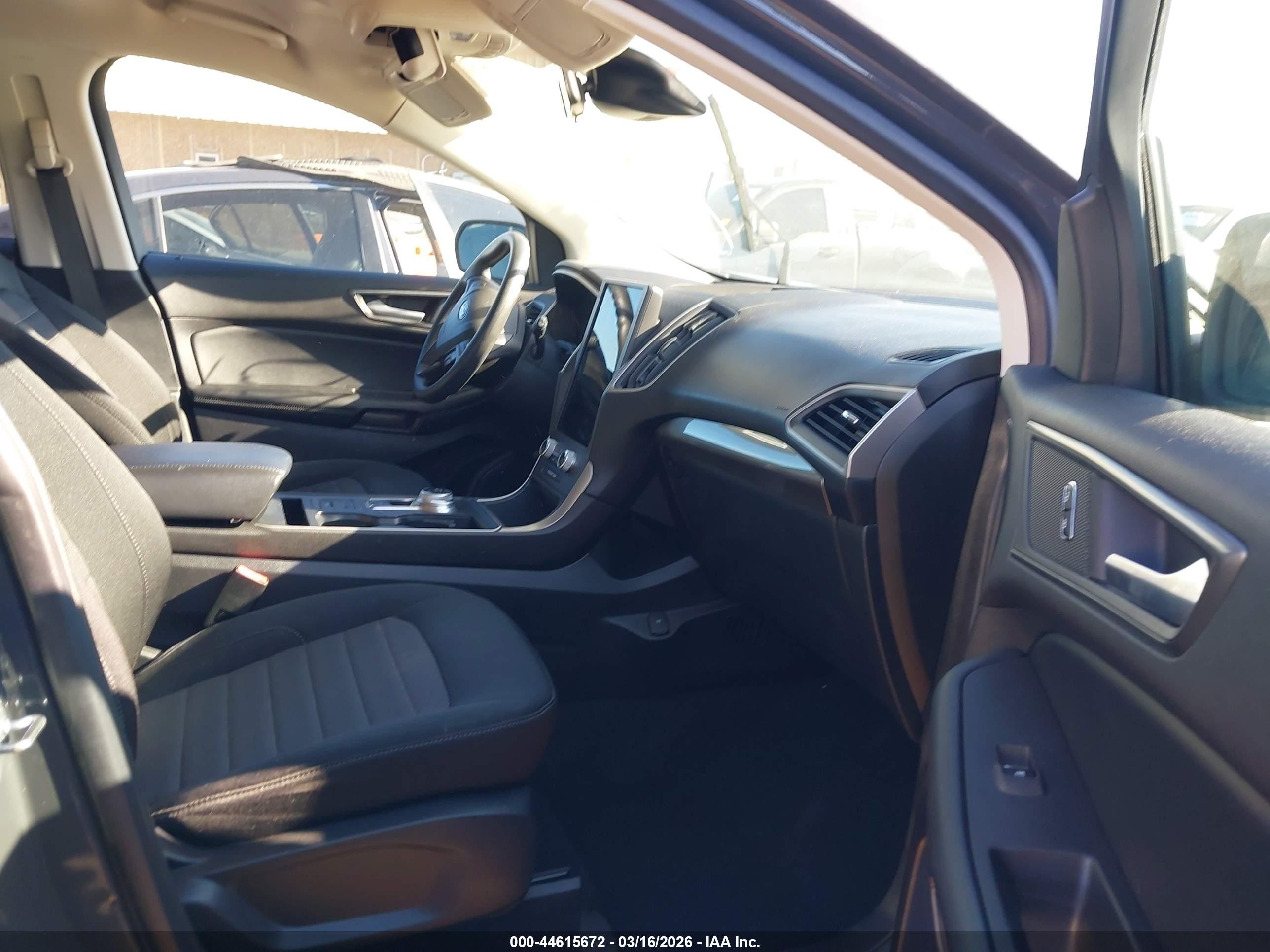2021 Ford Edge Se Black vin: 2FMPK3G98MBA03193
