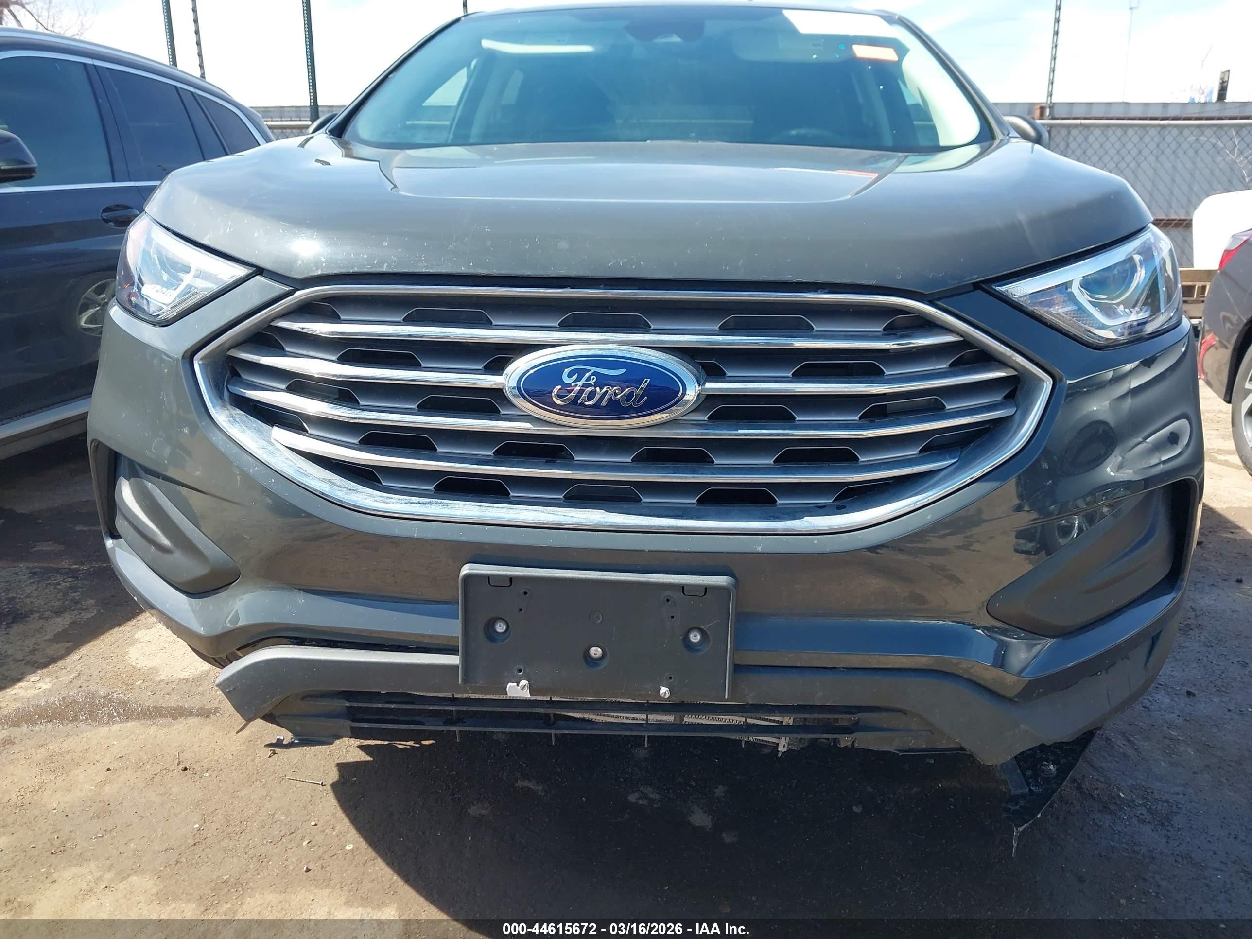 2021 Ford Edge Se Black vin: 2FMPK3G98MBA03193