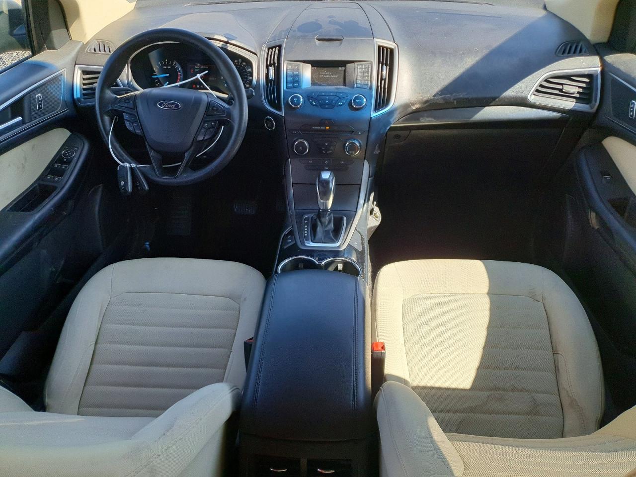 2017 Ford Edge Se Blue vin: 2FMPK3G99HBC65696