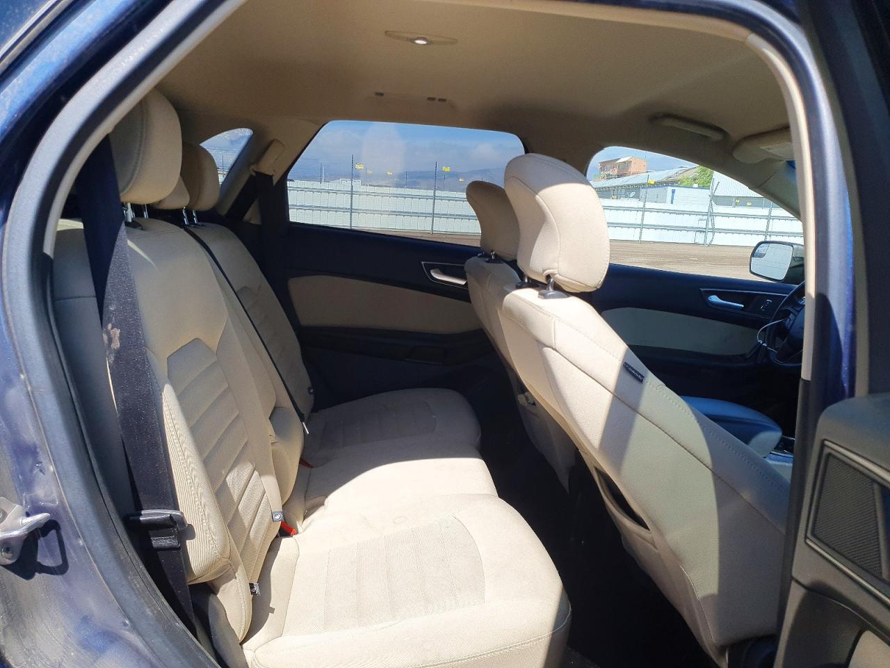 2017 Ford Edge Se Blue vin: 2FMPK3G99HBC65696