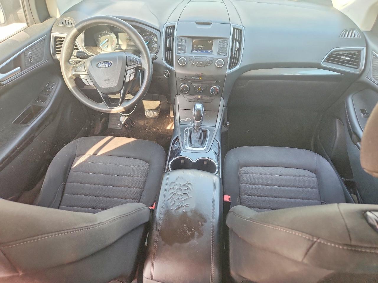 2018 Ford Edge Se Silver vin: 2FMPK3G99JBC06573