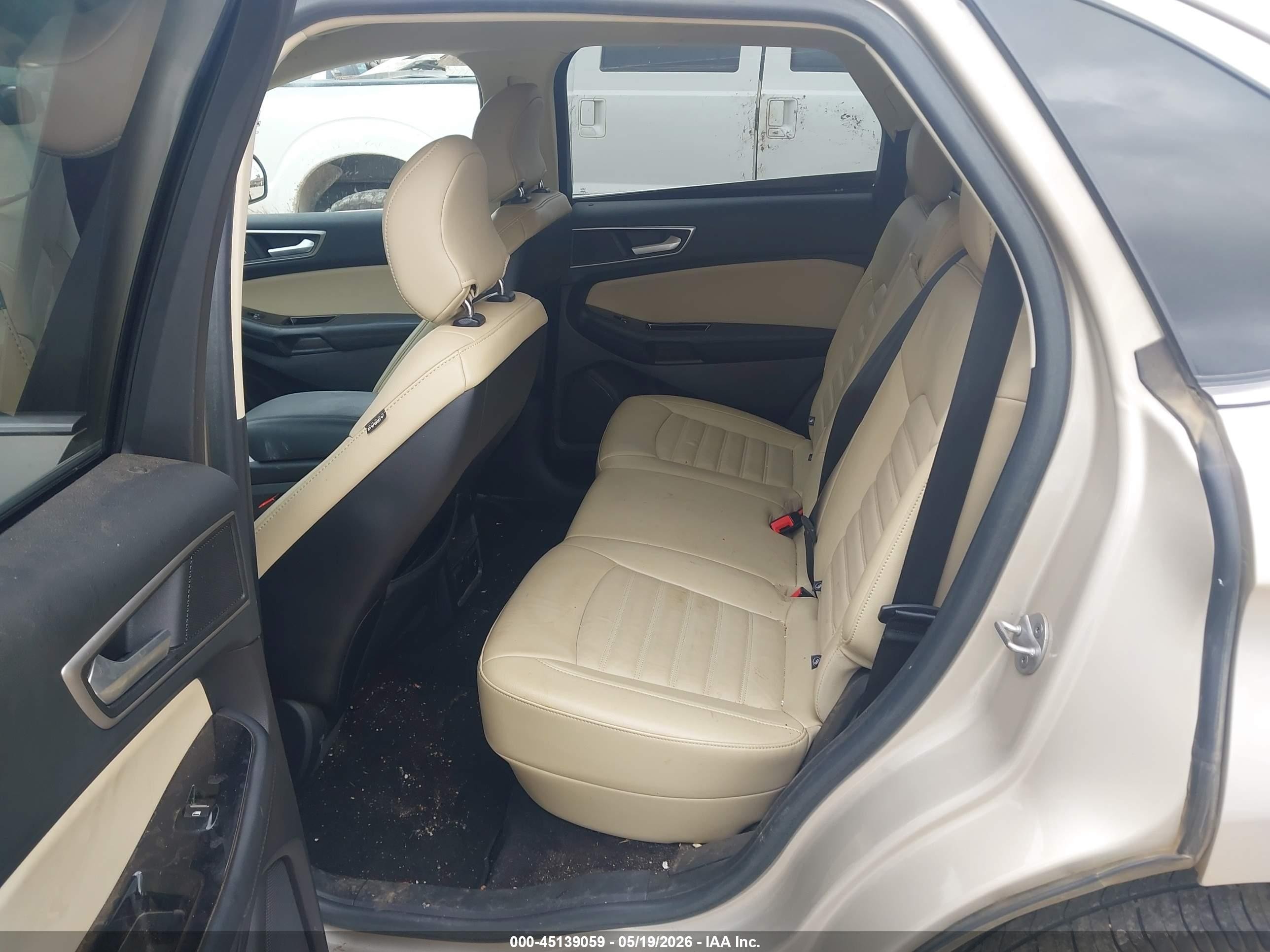 2017 Ford Edge Sel Tan vin: 2FMPK3J80HBB10499