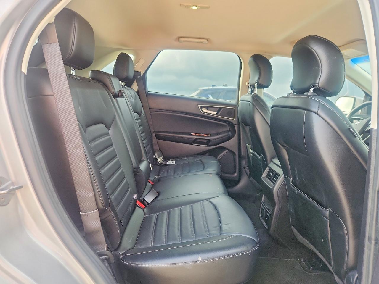 2015 Ford Edge Sel Silver vin: 2FMPK3J81FBB77349