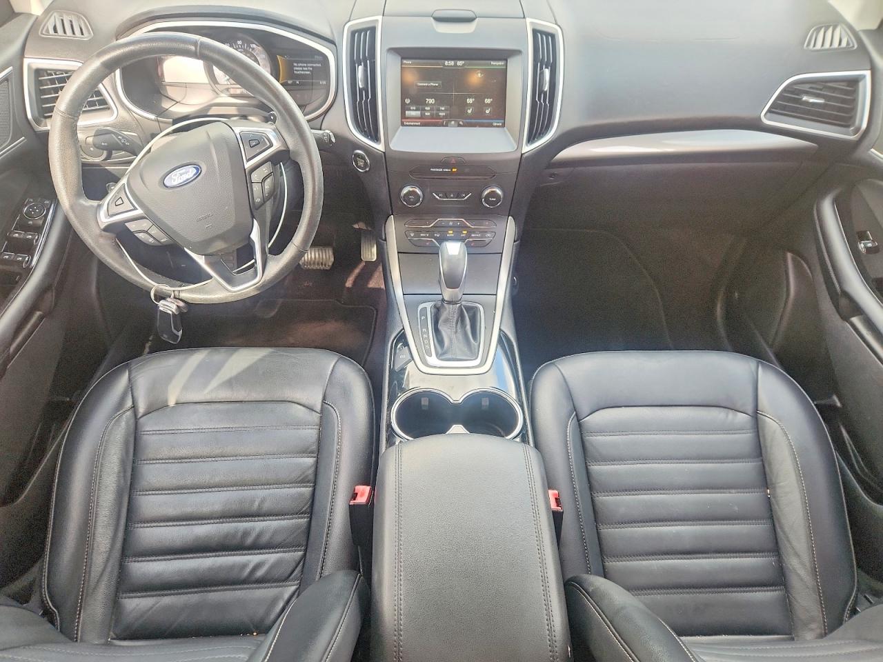 2015 Ford Edge Sel Silver vin: 2FMPK3J81FBB77349