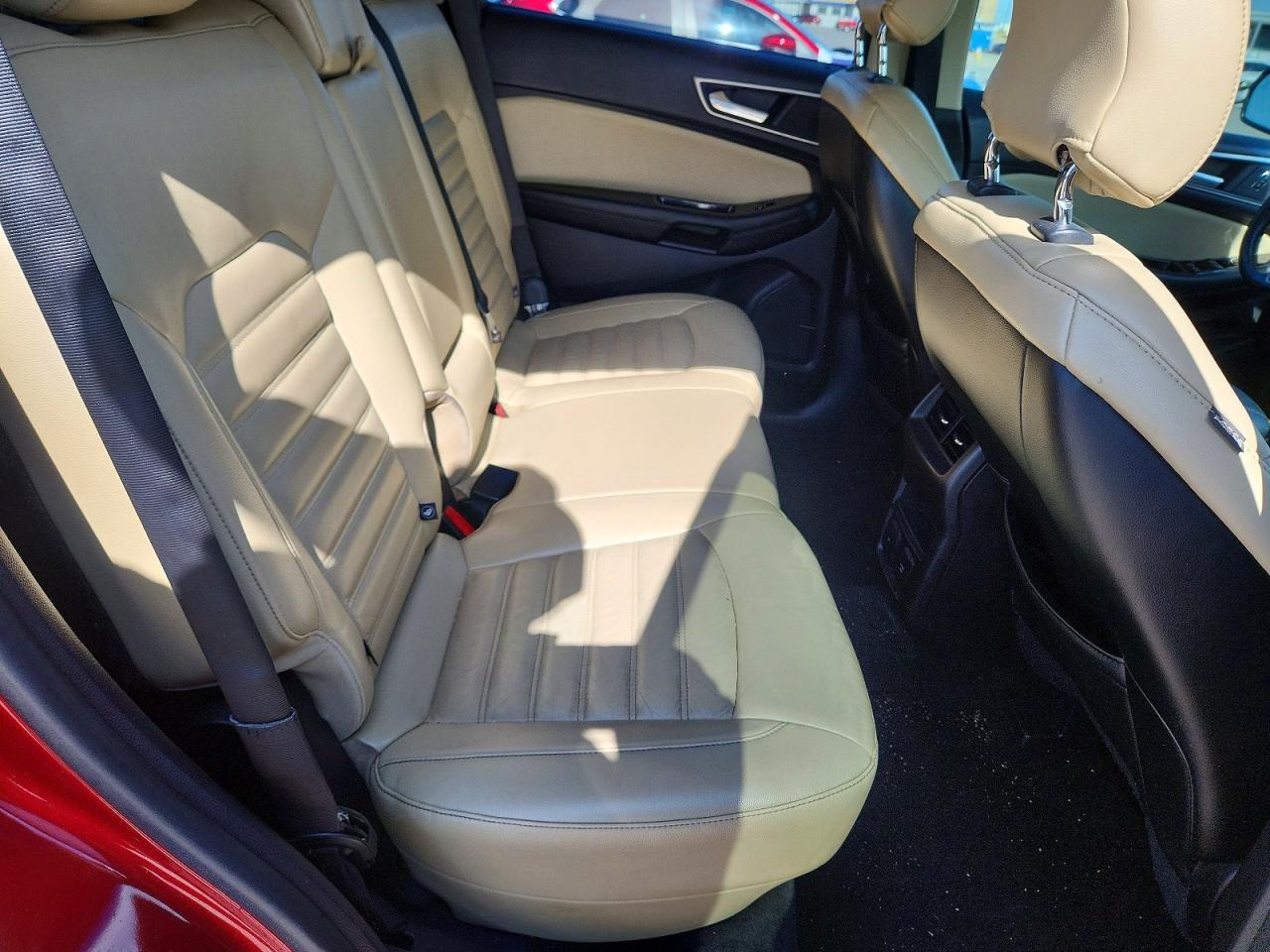 2015 Ford Edge Sel Red vin: 2FMPK3J90FBB15126
