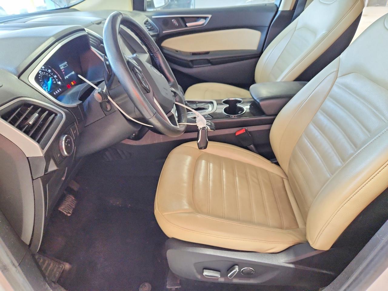 2016 Ford Edge Sel White vin: 2FMPK3J90GBC37809