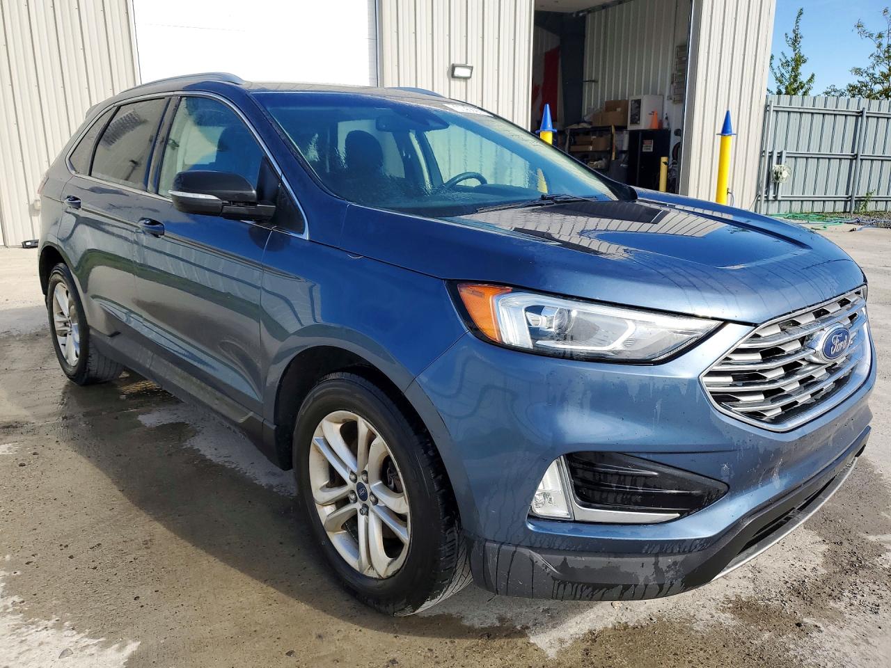 2019 Ford Edge Sel Blue vin: 2FMPK3J90KBB83131