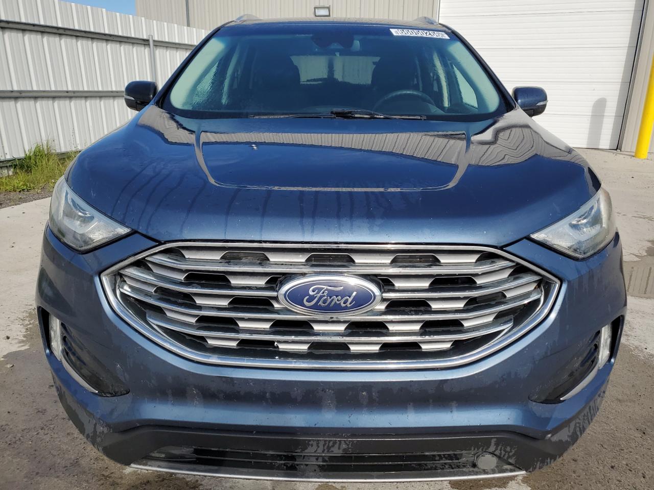 2019 Ford Edge Sel Blue vin: 2FMPK3J90KBB83131 Damage: Hood, Chipped, 5