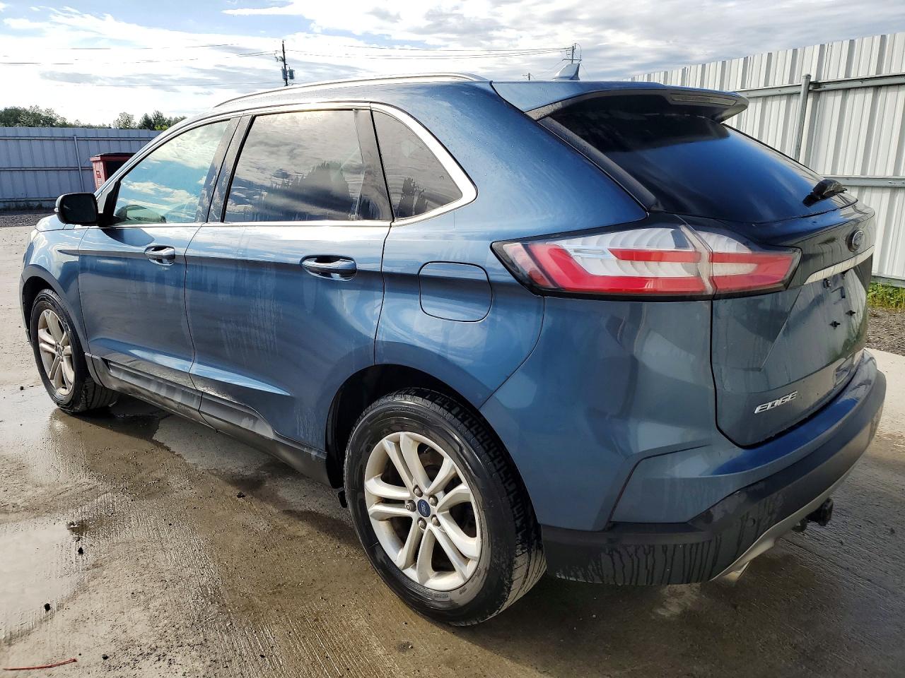 2019 Ford Edge Sel Blue vin: 2FMPK3J90KBB83131