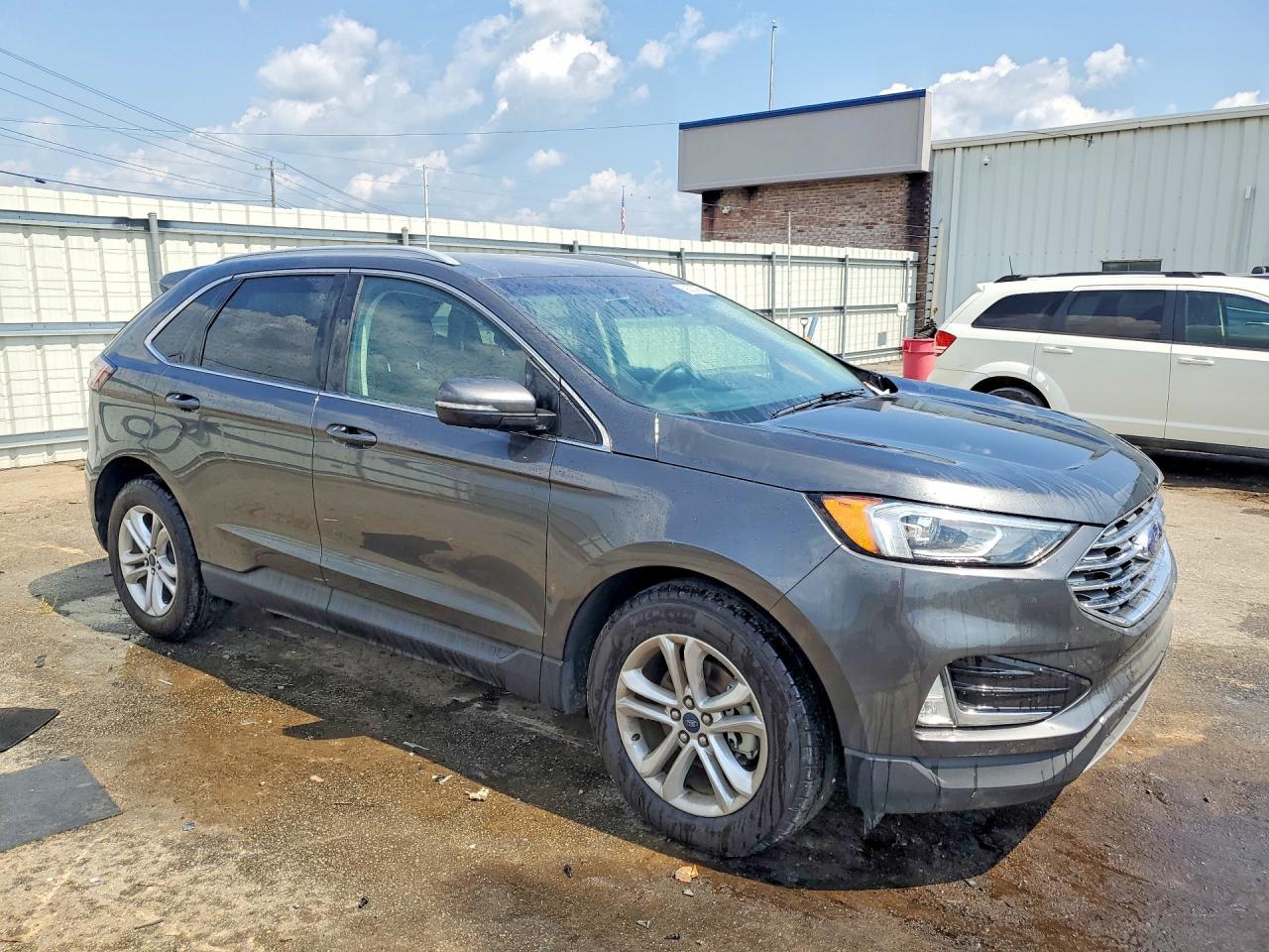 2020 Ford Edge Sel Gray vin: 2FMPK3J91LBA39170