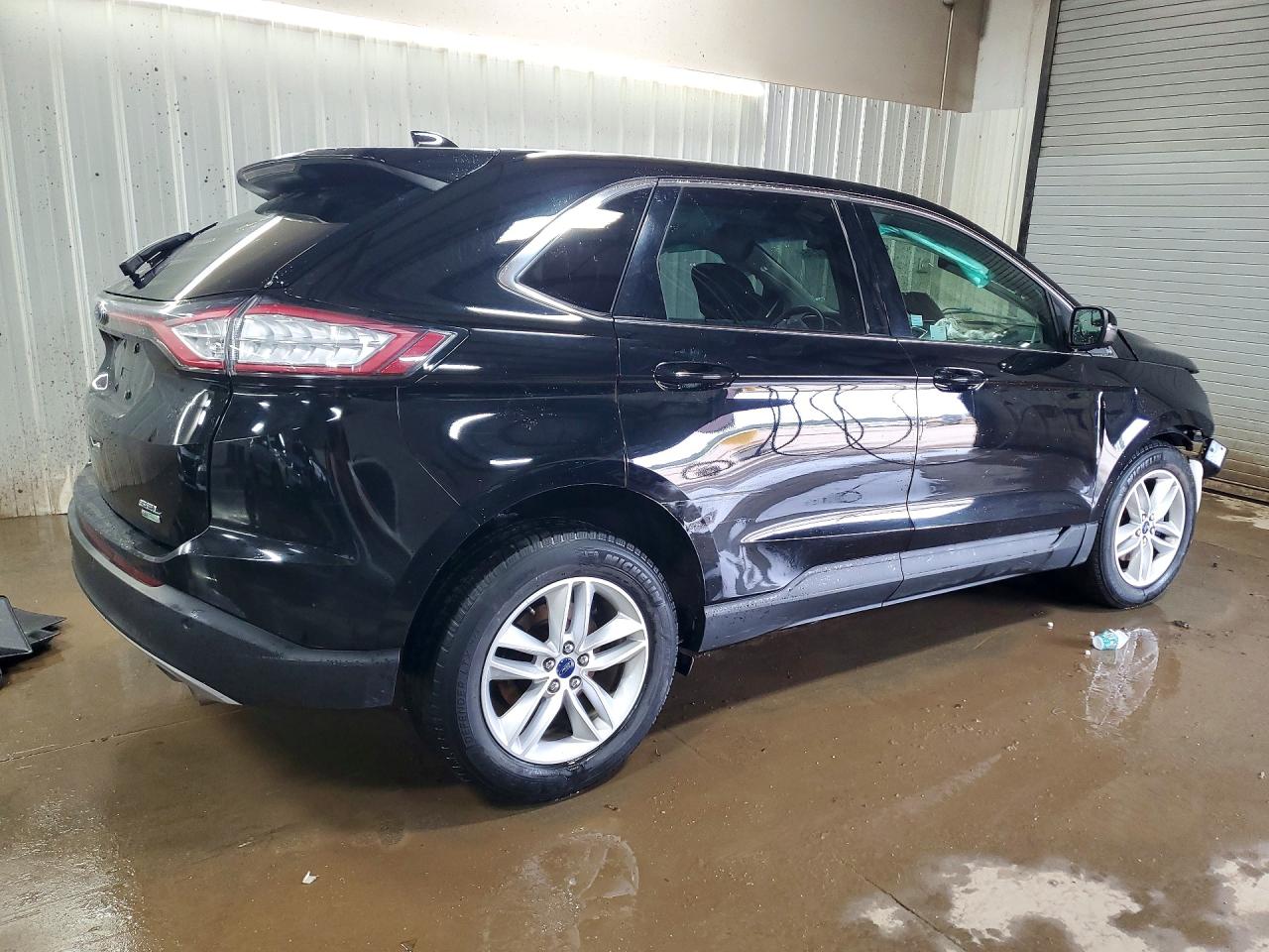 2017 Ford Edge Sel Black vin: 2FMPK3J92HBC41863