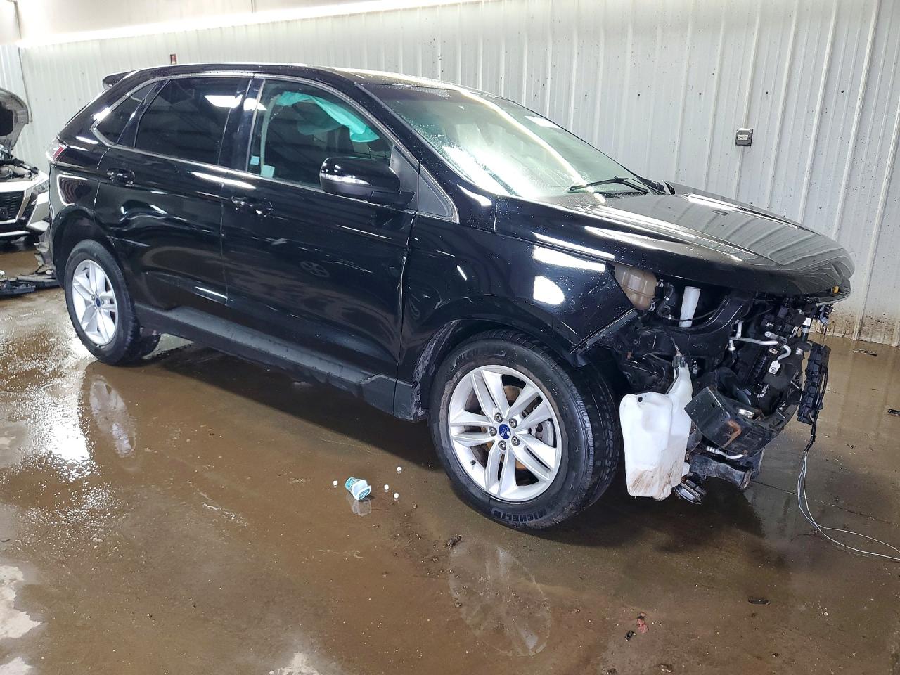 2017 Ford Edge Sel Black vin: 2FMPK3J92HBC41863