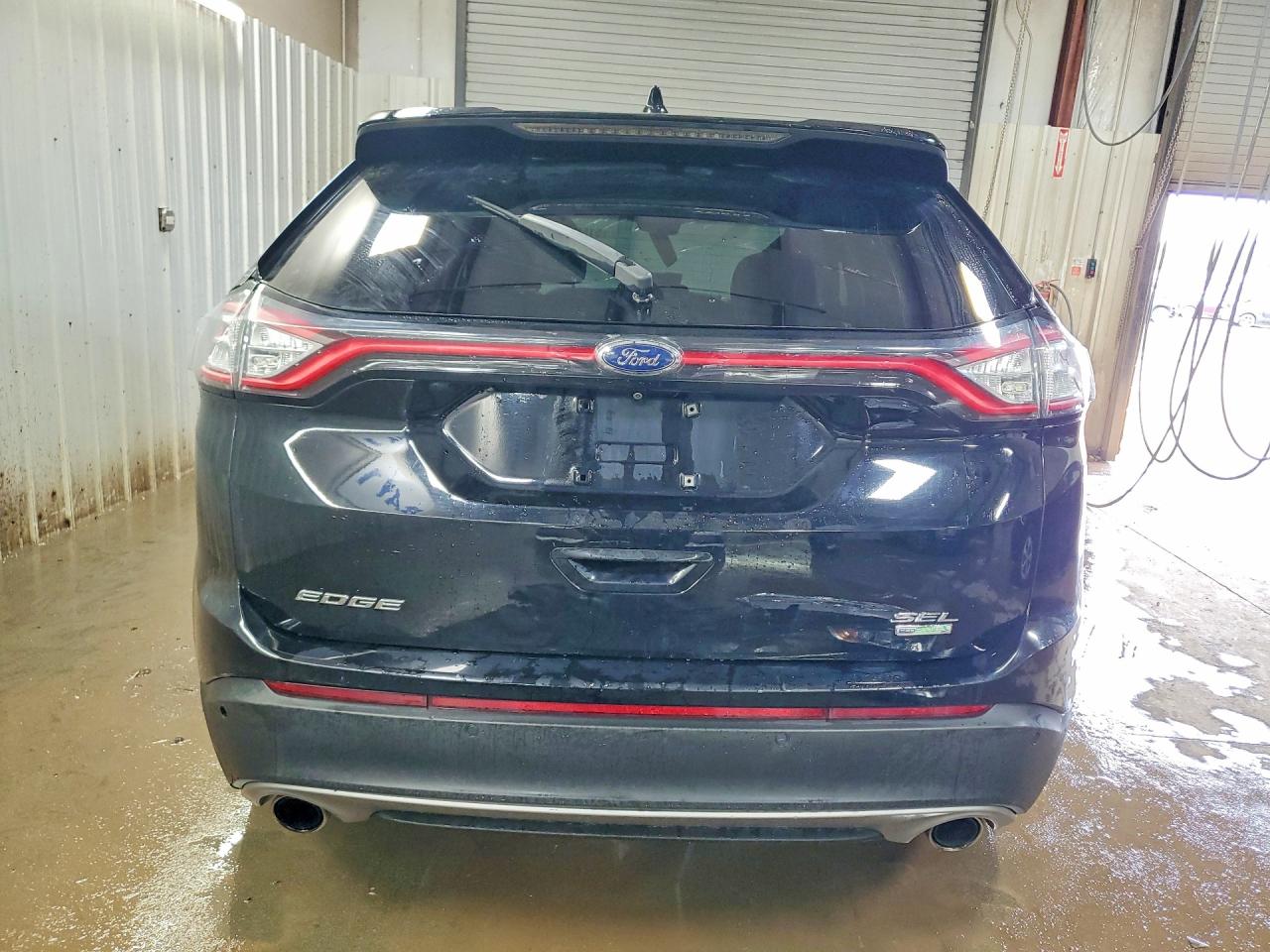 2017 Ford Edge Sel Black vin: 2FMPK3J92HBC41863