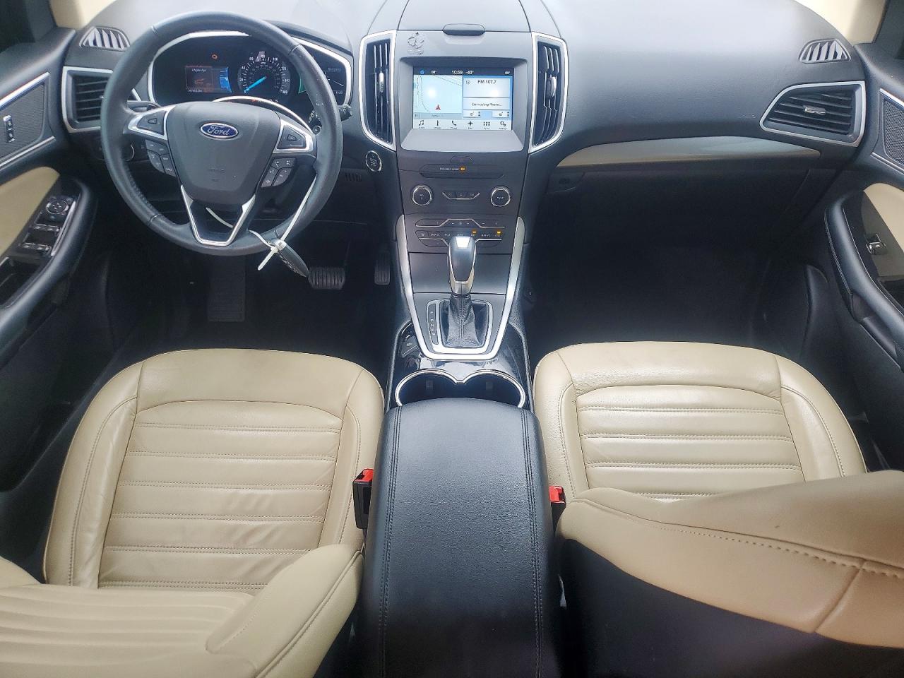 2017 Ford Edge Sel Brown vin: 2FMPK3J92HBC59621