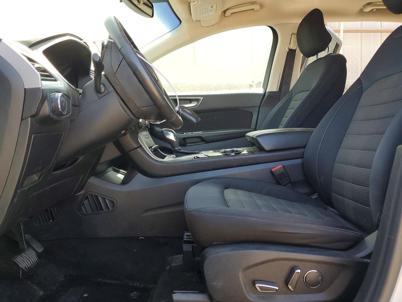 2018 Ford Edge Sel White vin: 2FMPK3J92JBB86546