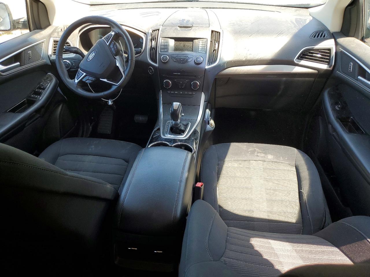 2018 Ford Edge Sel White vin: 2FMPK3J92JBB86546