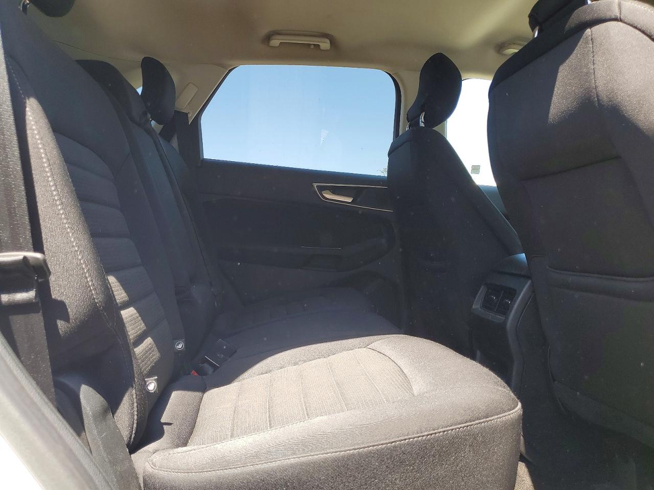 2018 Ford Edge Sel White vin: 2FMPK3J92JBB86546