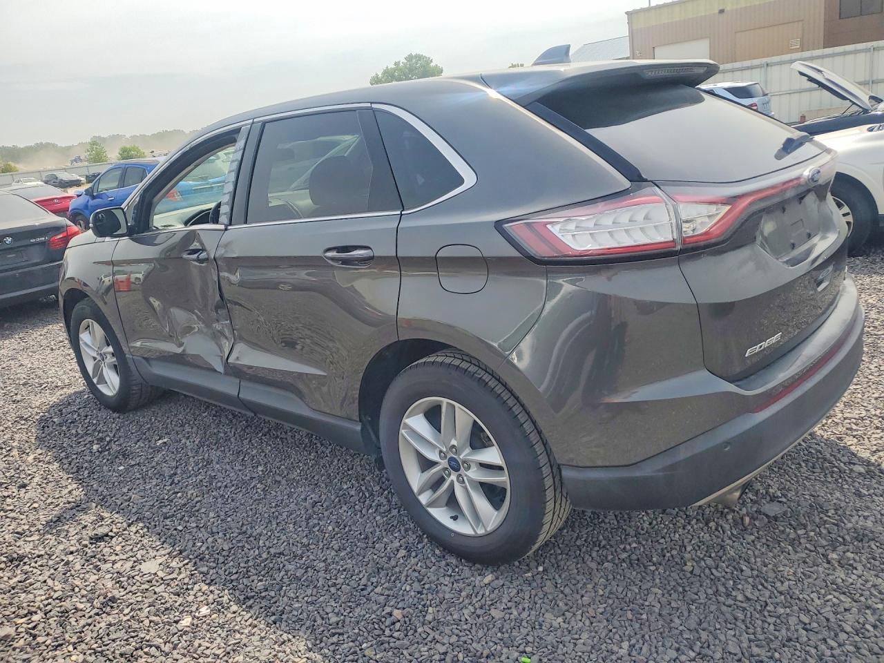 2016 Ford Edge Sel Gray vin: 2FMPK3J93GBB18555