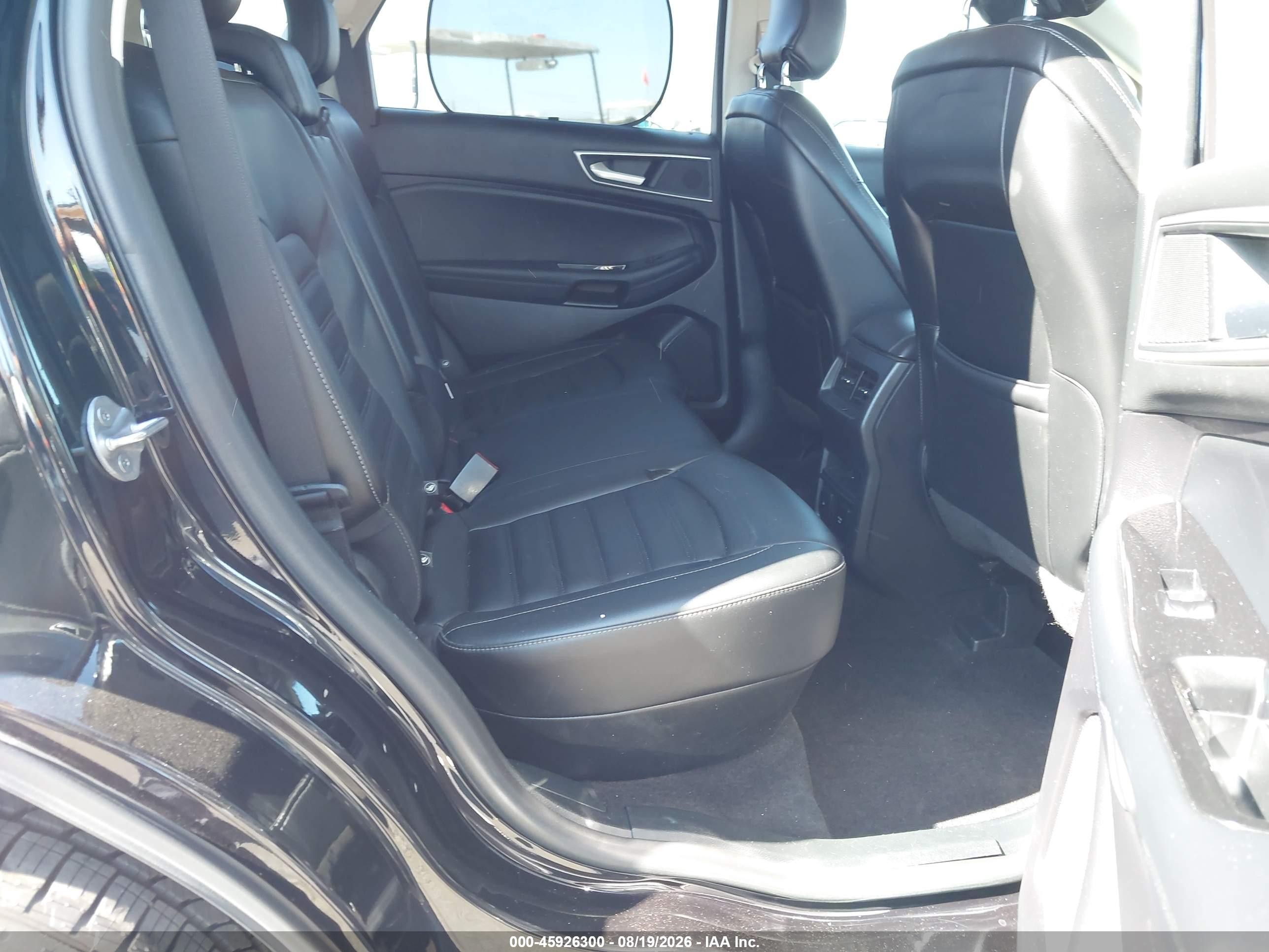2019 Ford Edge Sel Black vin: 2FMPK3J93KBB46977