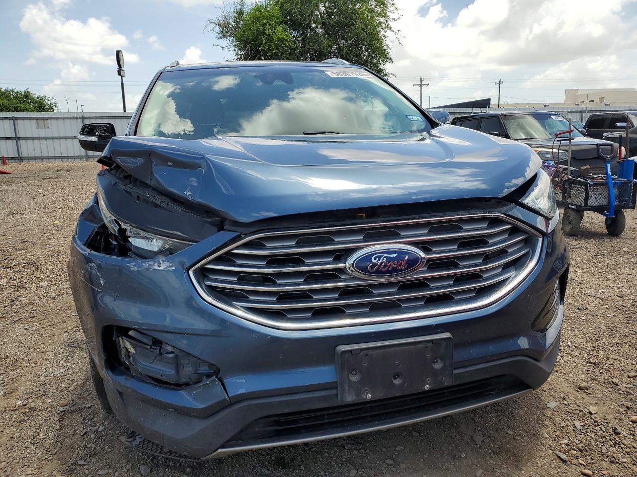 2019 Ford Edge Sel Blue vin: 2FMPK3J93KBB48874
