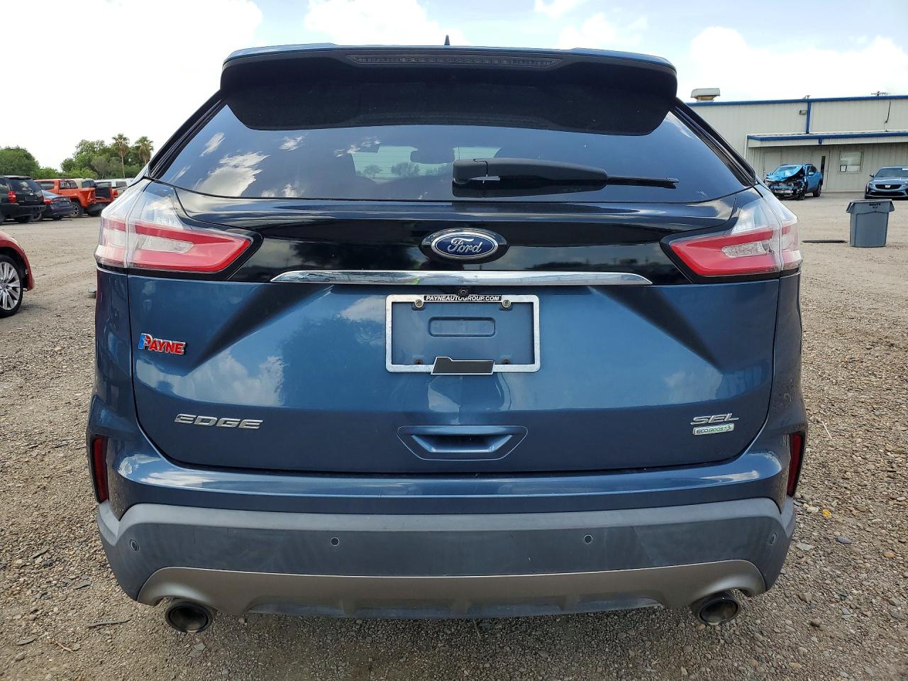 2019 Ford Edge Sel Blue vin: 2FMPK3J93KBB48874