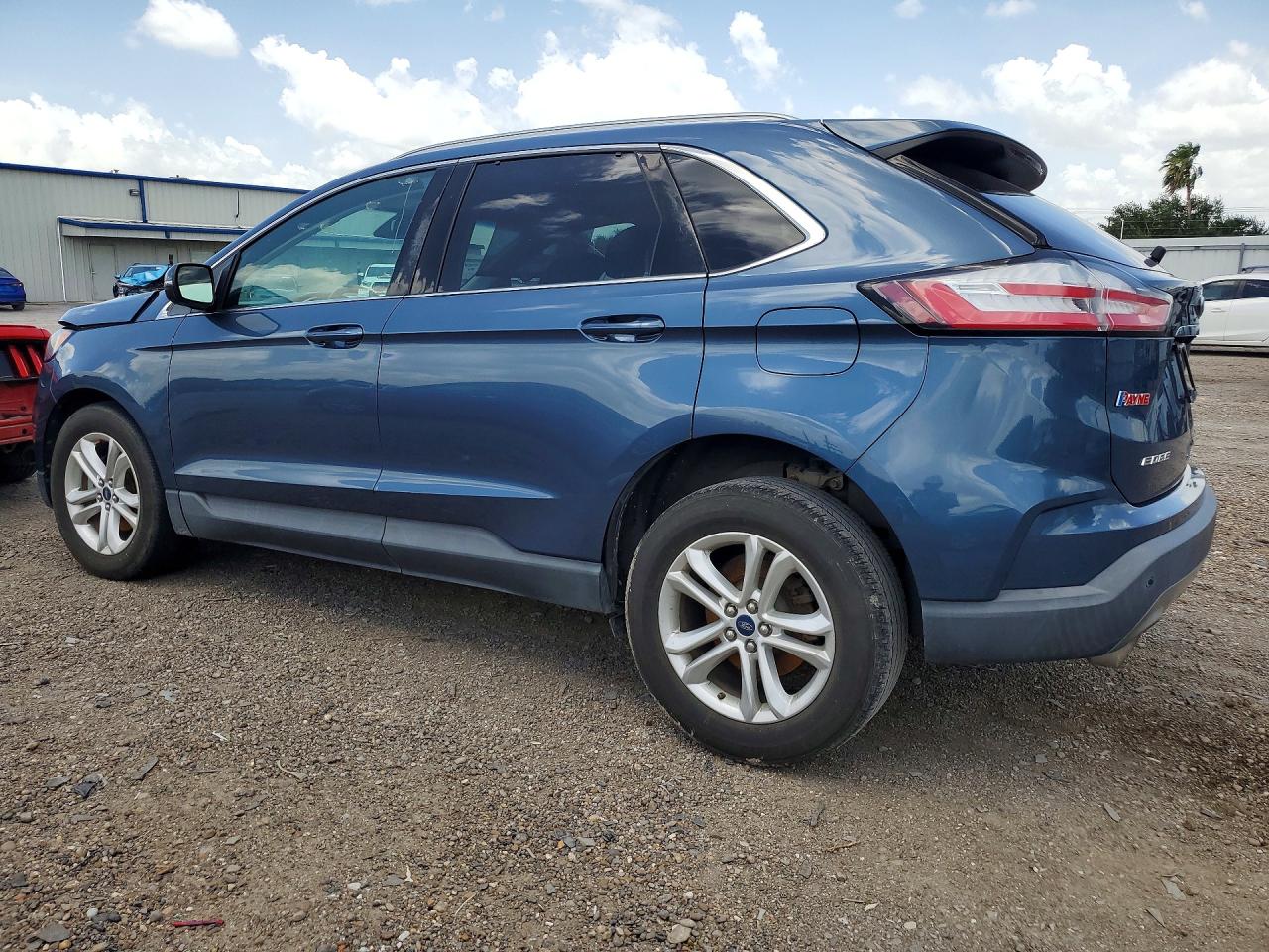 2019 Ford Edge Sel Blue vin: 2FMPK3J93KBB48874