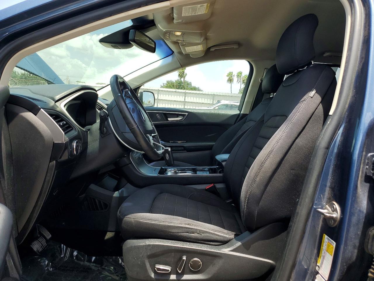 2019 Ford Edge Sel Blue vin: 2FMPK3J93KBB48874