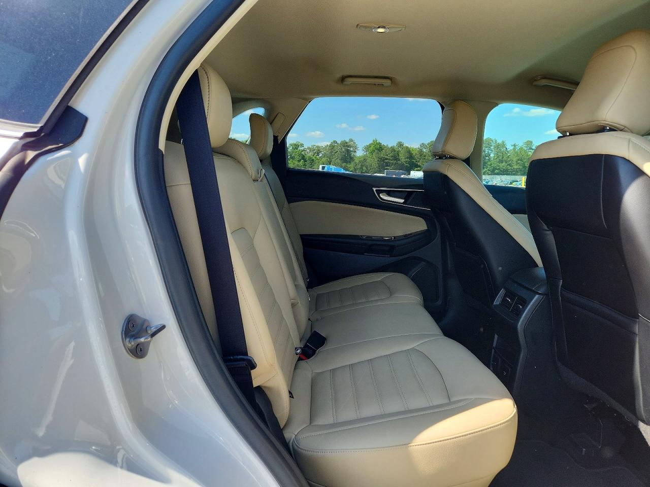 2020 Ford Edge Sel White vin: 2FMPK3J93LBA18191