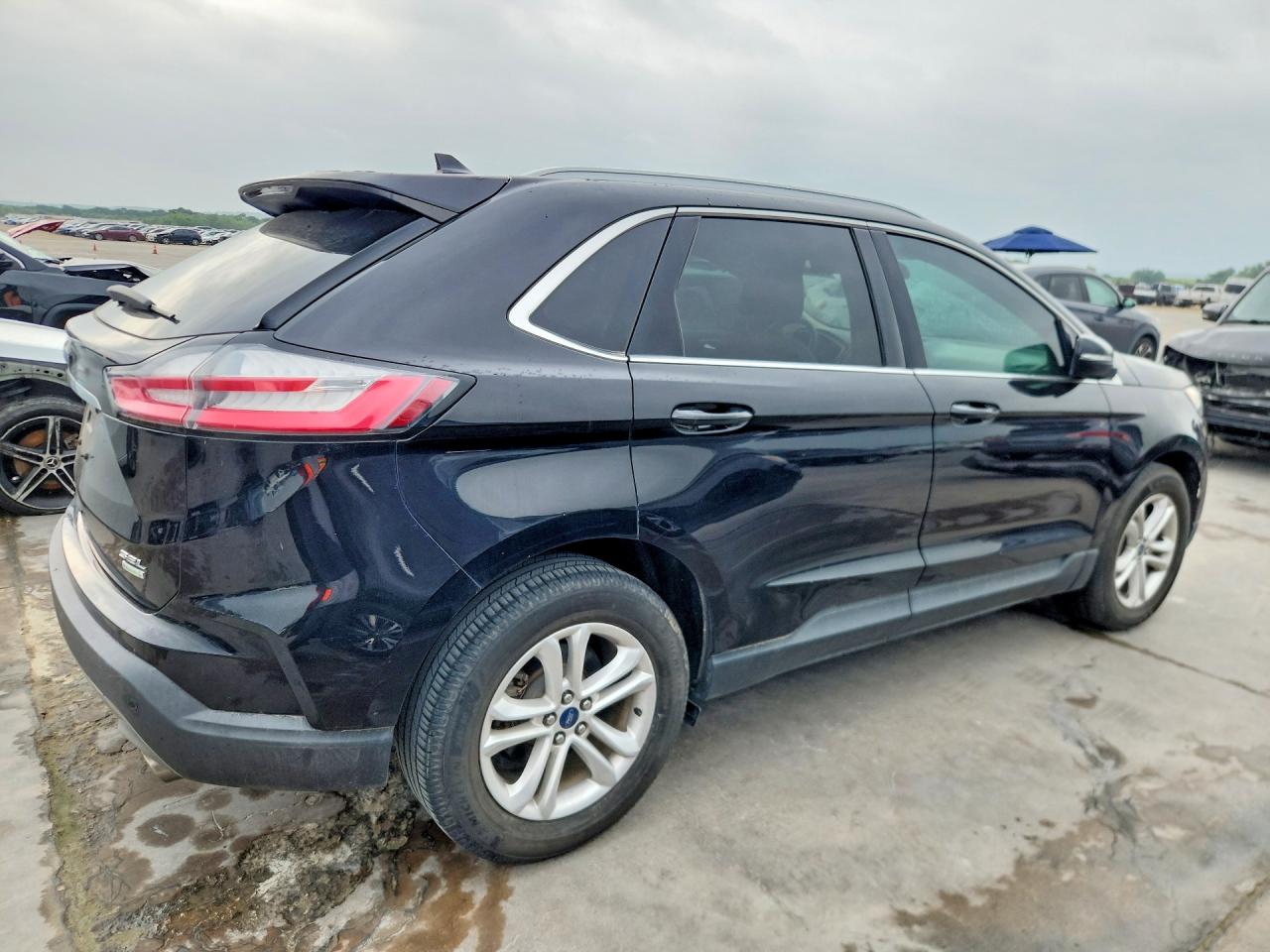 2020 Ford Edge Sel Black vin: 2FMPK3J93LBA42538
