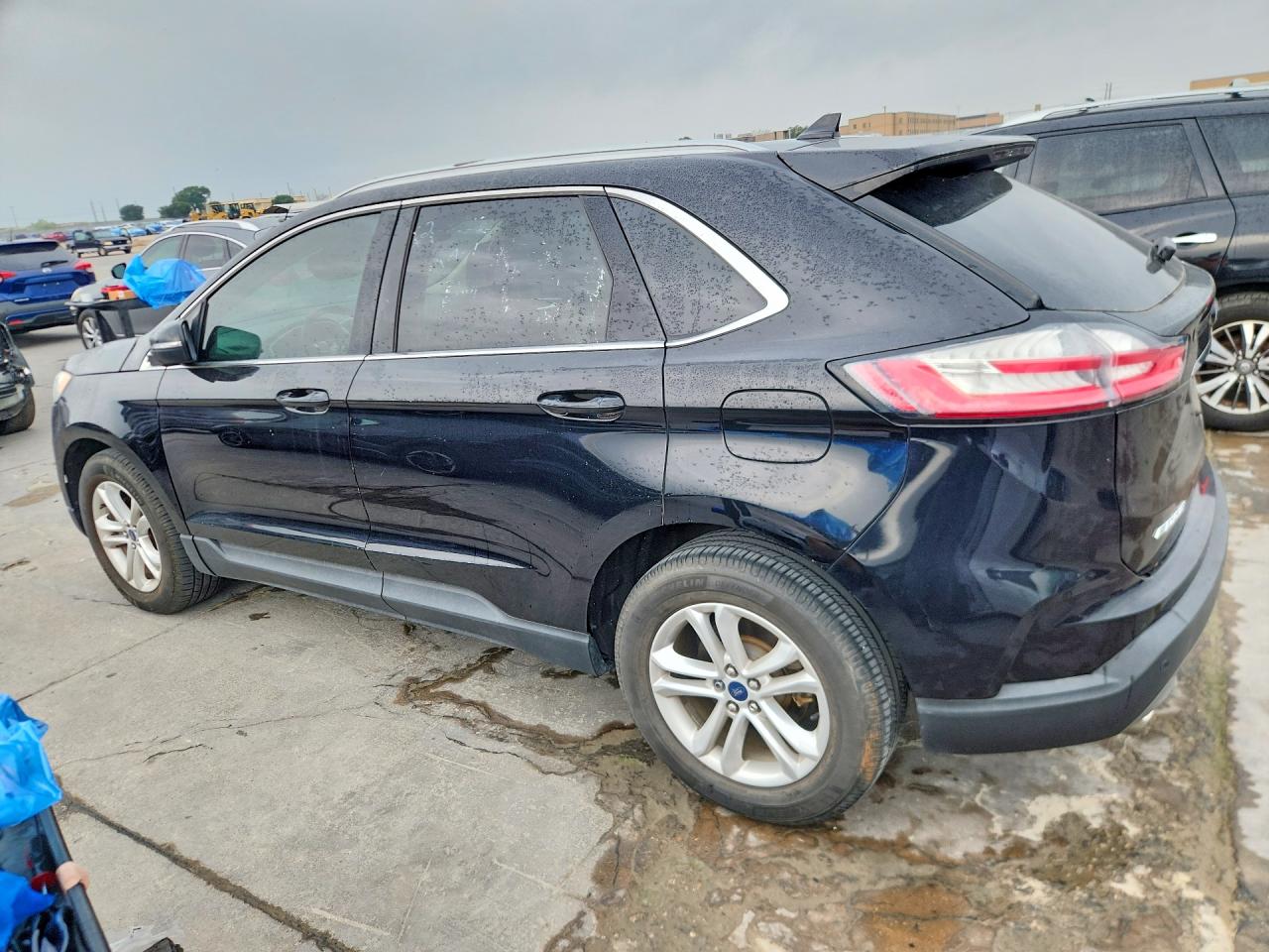 2020 Ford Edge Sel Black vin: 2FMPK3J93LBA42538