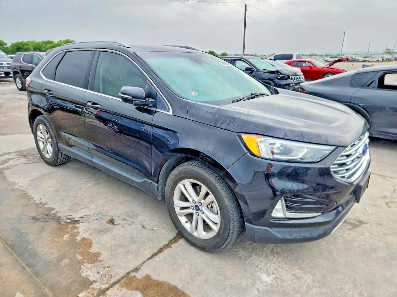 2020 Ford Edge Sel Black vin: 2FMPK3J93LBA42538