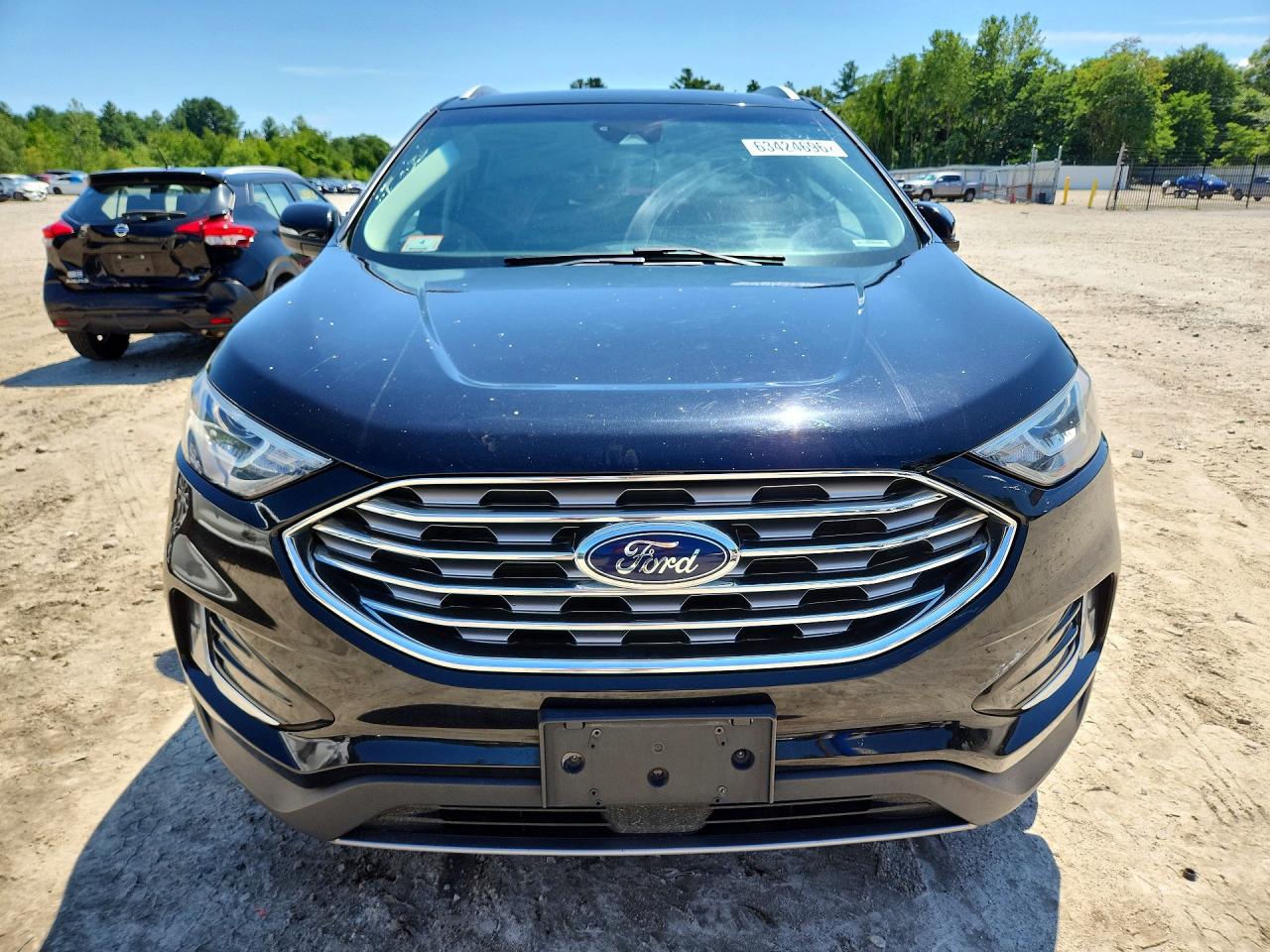 2019 Ford Edge Sel Black vin: 2FMPK3J94KBB34286