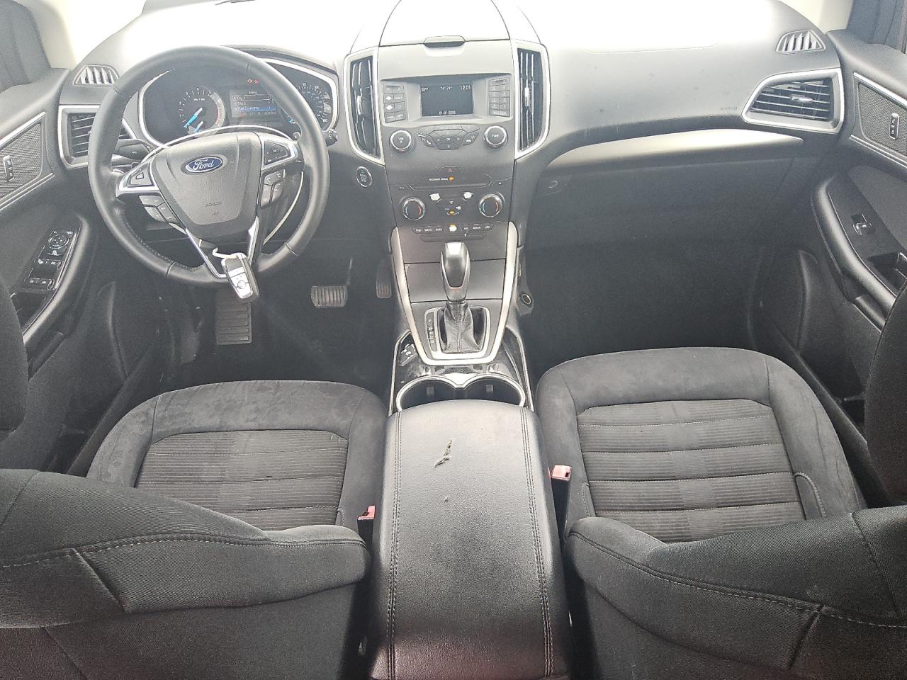 2017 Ford Edge Sel Orange vin: 2FMPK3J95HBC27939 Damage: Console Cover, Torn, 1 To 2 Inches