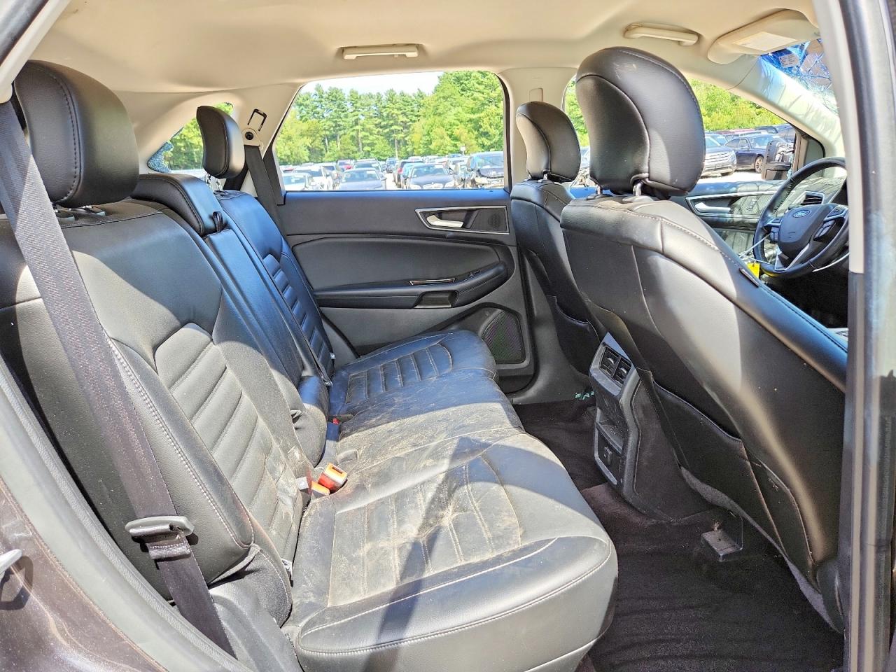 2017 Ford Edge Sel Gray vin: 2FMPK3J96HBB67962
