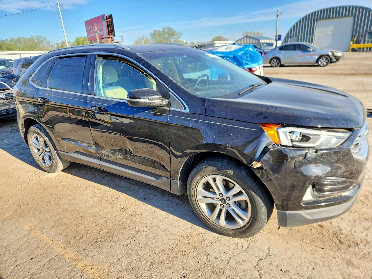 2019 Ford Edge Sel Black vin: 2FMPK3J97KBB69064