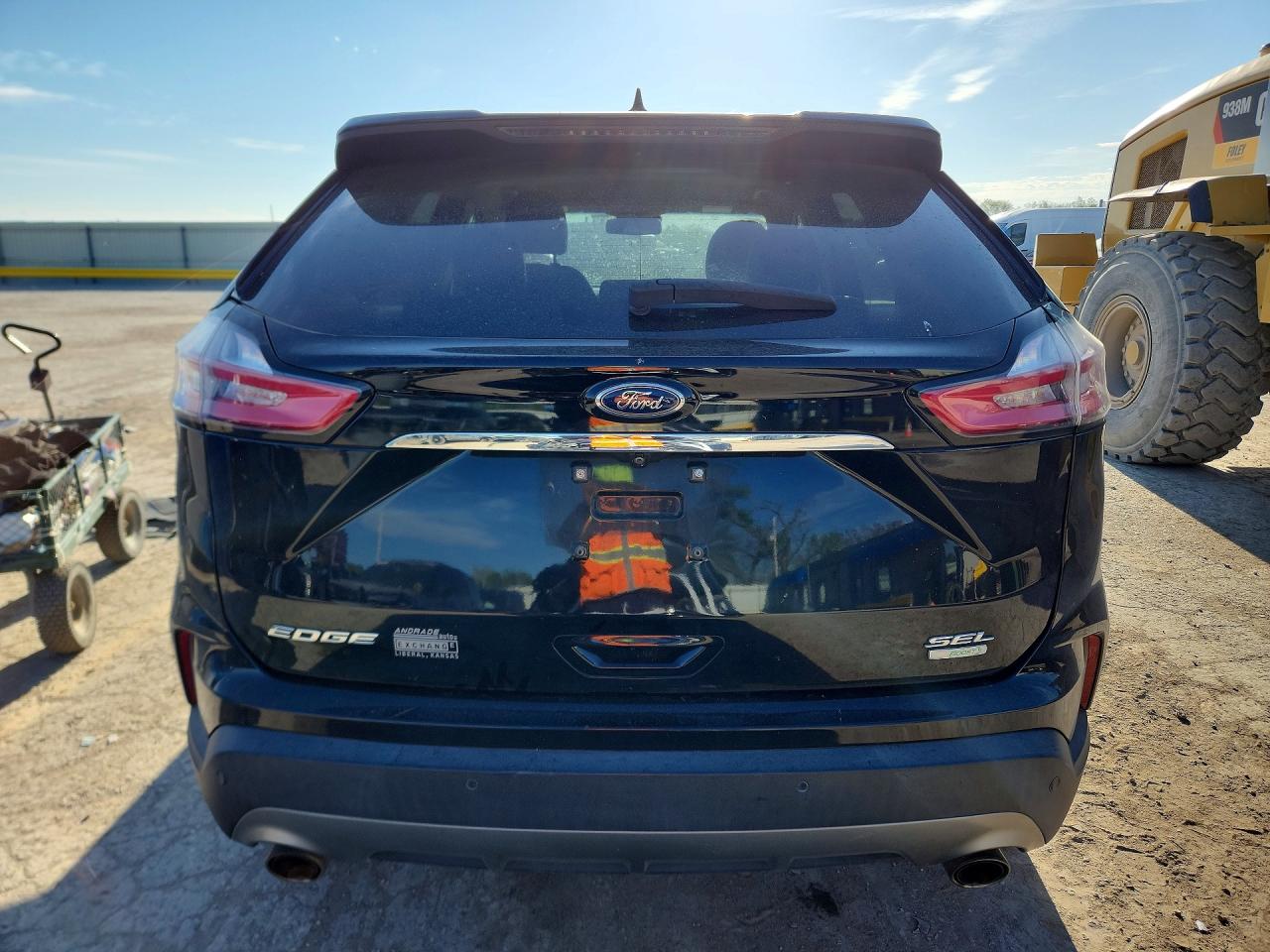 2019 Ford Edge Sel Black vin: 2FMPK3J97KBB69064
