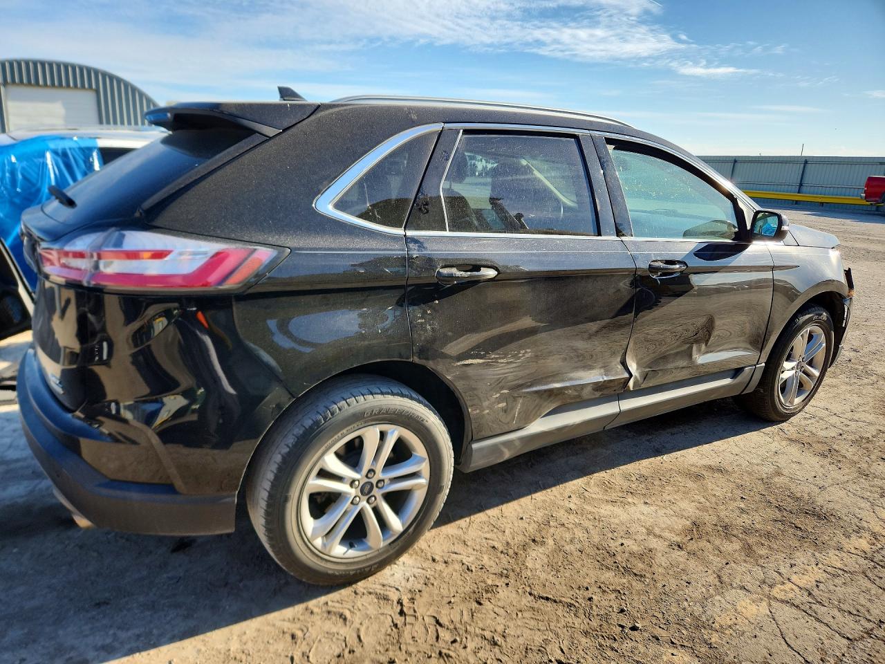 2019 Ford Edge Sel Black vin: 2FMPK3J97KBB69064