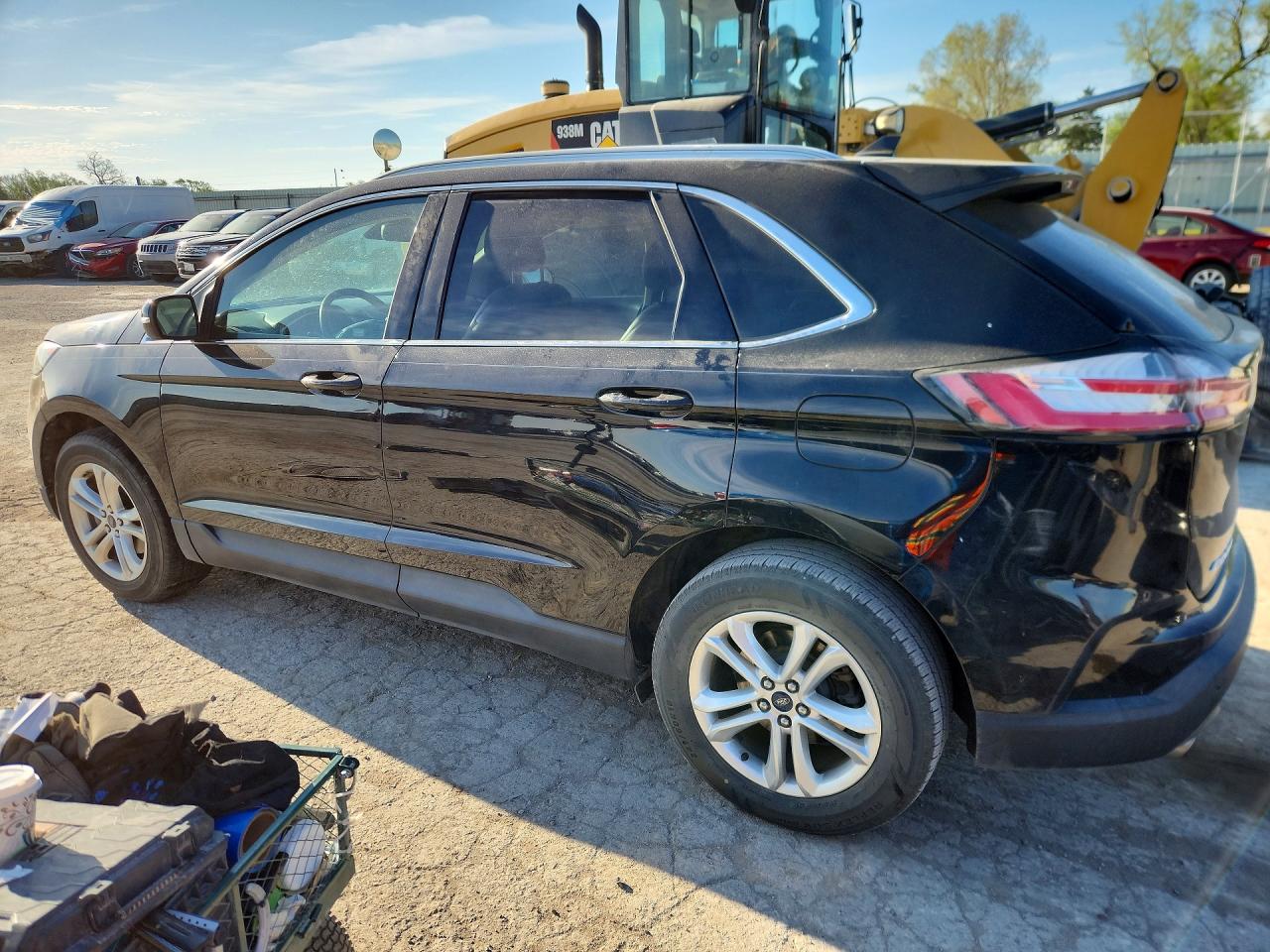 2019 Ford Edge Sel Black vin: 2FMPK3J97KBB69064