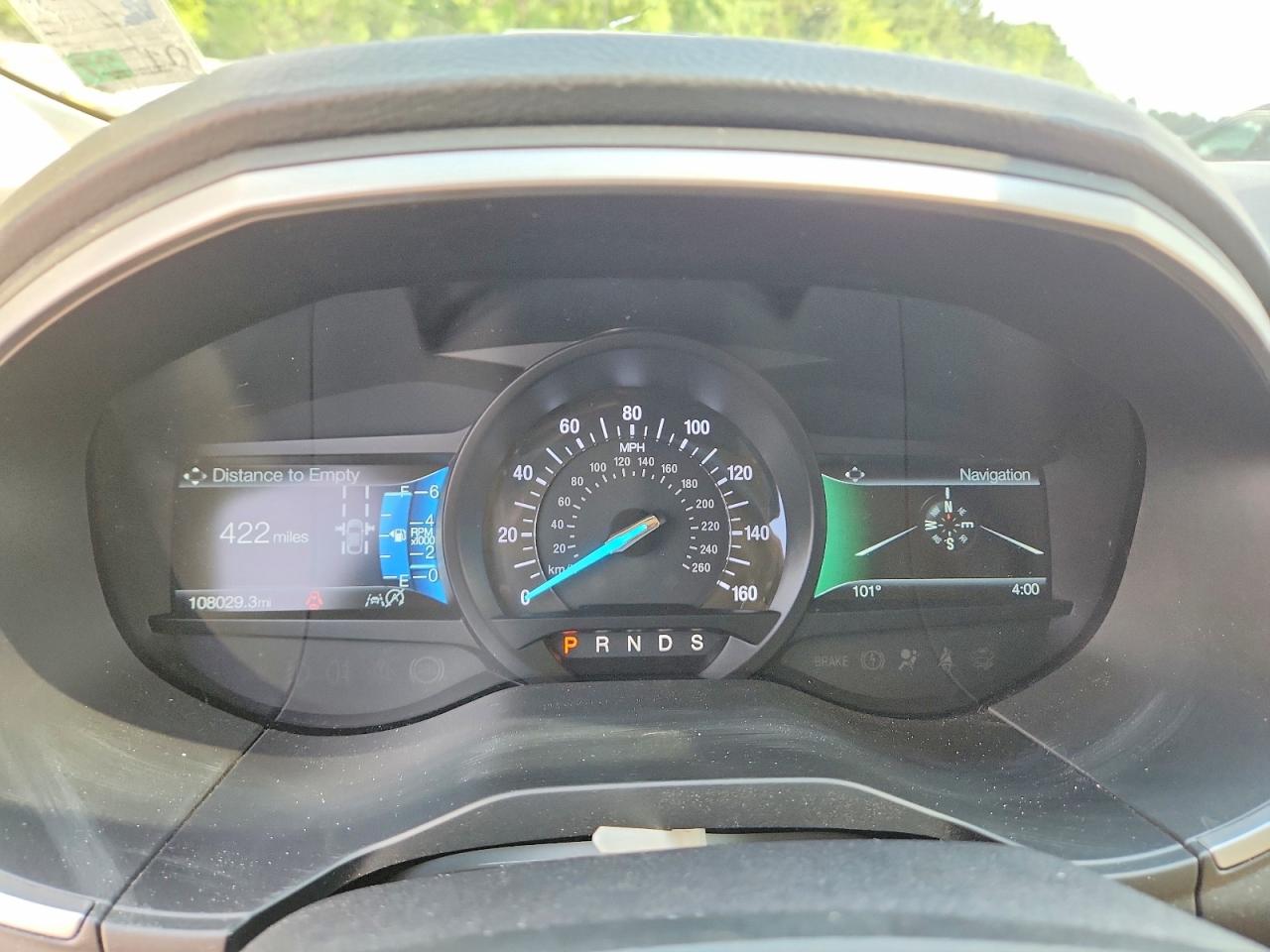 2019 Ford Edge Sel White vin: 2FMPK3J97KBB99844