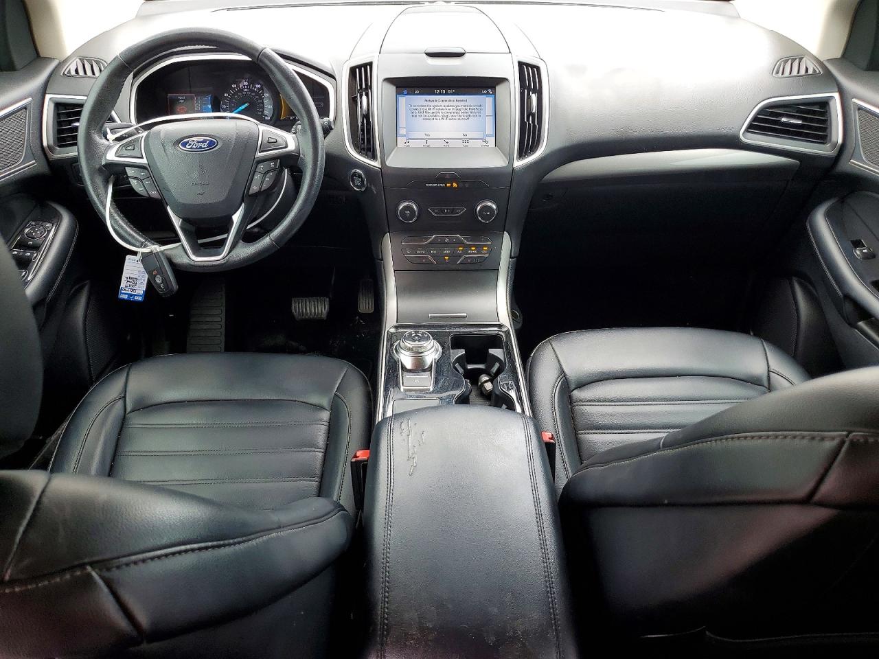 2019 Ford Edge Sel Gray vin: 2FMPK3J97KBC00930