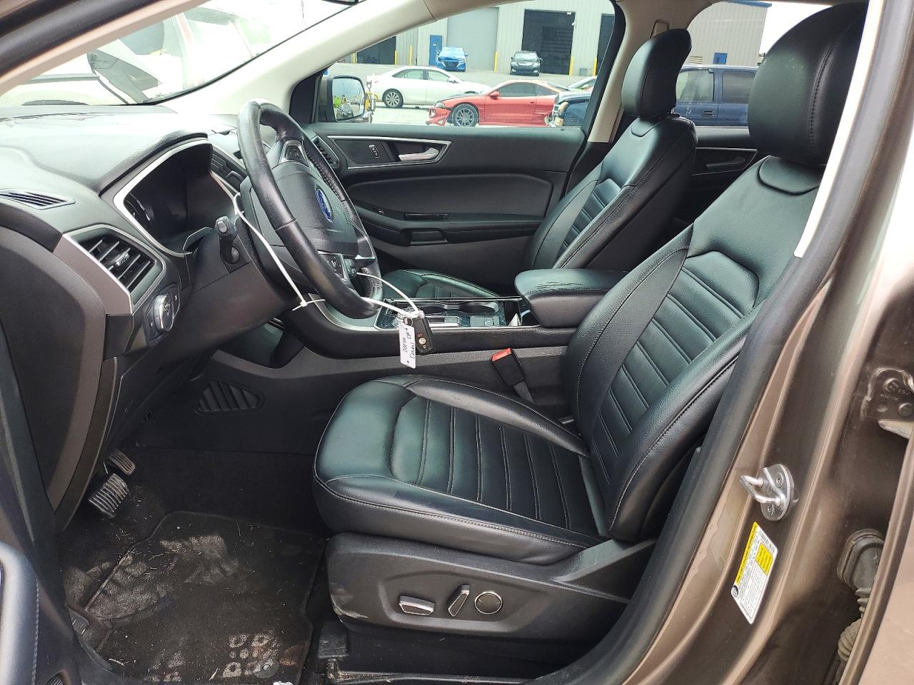 2019 Ford Edge Sel Gray vin: 2FMPK3J97KBC00930