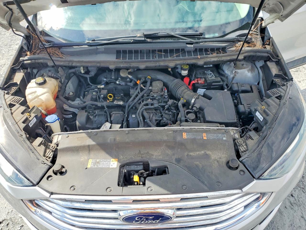 2019 Ford Edge Sel Silver vin: 2FMPK3J97KBC05447