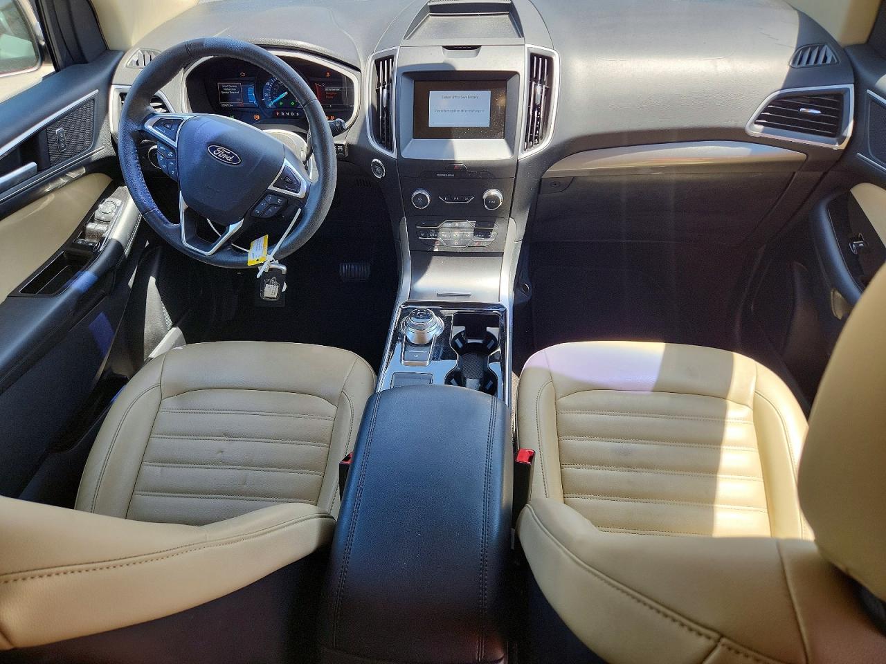 2020 Ford Edge Sel Burgundy vin: 2FMPK3J97LBA13480