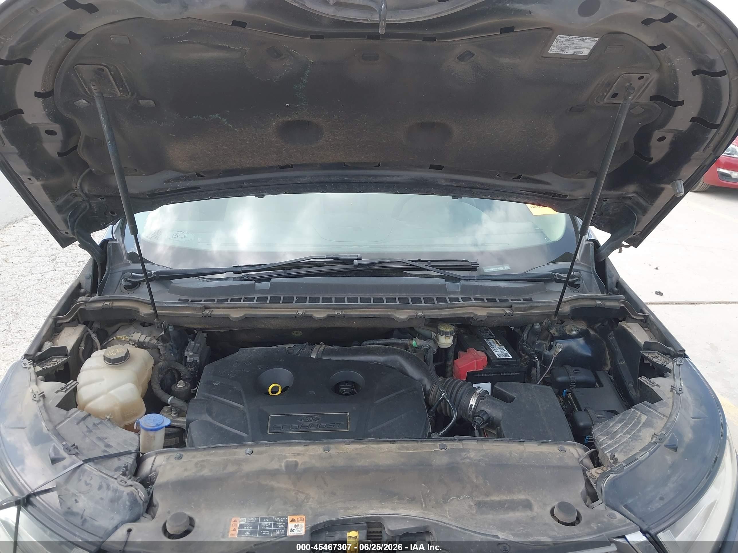2017 Ford Edge Sel Dark Blue vin: 2FMPK3J98HBC43763