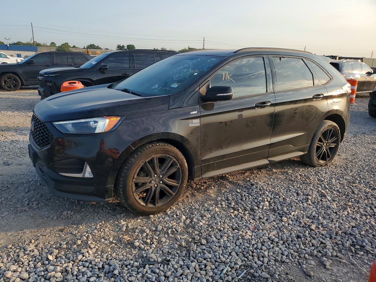 2020 Ford Edge Sel Black vin: 2FMPK3J99LBB62036