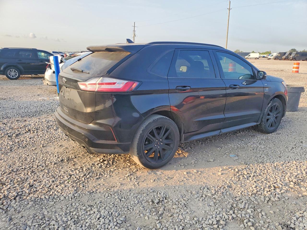 2020 Ford Edge Sel Black vin: 2FMPK3J99LBB62036